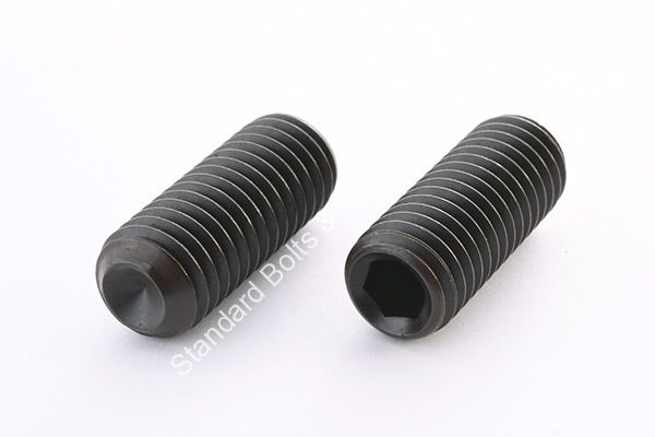 3-12mm Black Cup Point Allen Socket Set Grub Screw Kit A2 Stainless 70pc M3 x