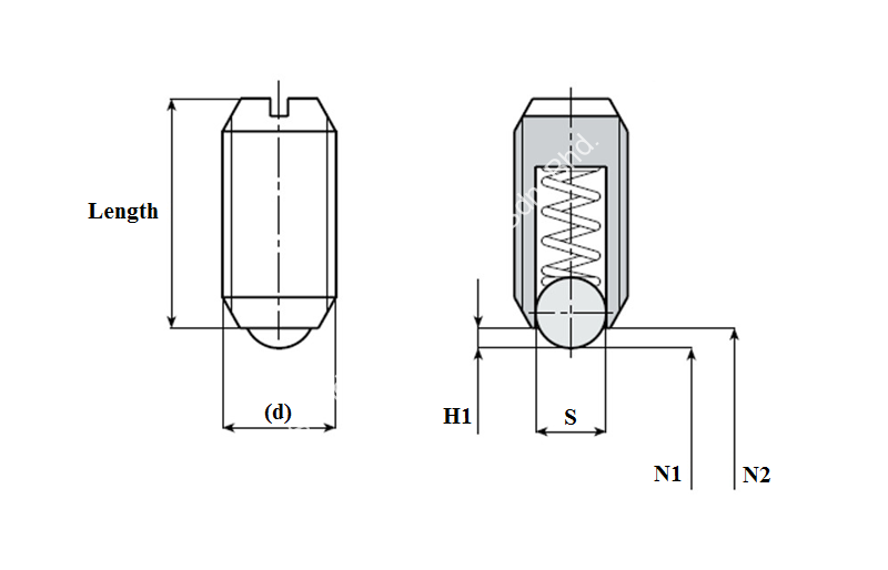 Ball Plunger (Slotted Type) - Image 2