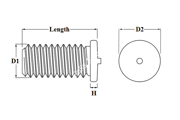 CD Stud (Copper Plated) - Image 2