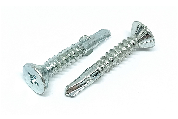 Countersunk Self Drilling Screw with Wing