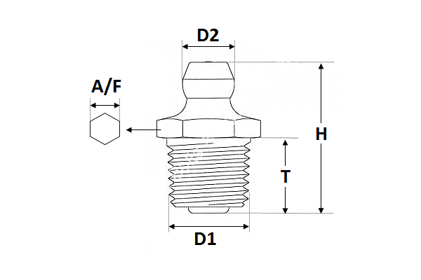 Grease Nipple Straight Type - Image 2