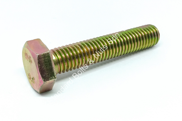 DIN961 Hexagon Bolt Full Thread (Fine Thread)