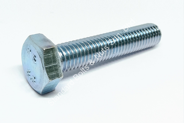 Setscrew Pack of 1 A2 Stainless Steel Fully Threaded Hex Bolt M20 20mm x 90mm