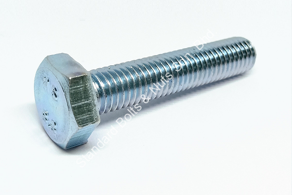 DIN961 Hexagon Bolt Full Thread (Fine Thread) - Image 3