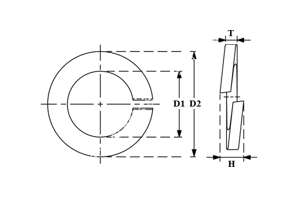 Spring Washer for Socket Head Cap Screw (DIN7980) - Image 2