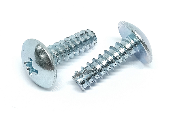 Self tapping screw outlet head types